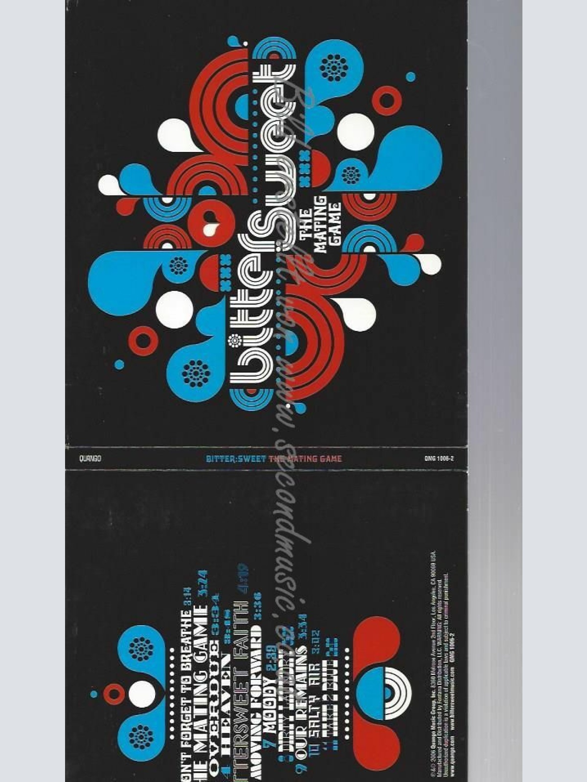 CD--BITTER:SWEET | --THE MATING GAME (DIGIPACK)