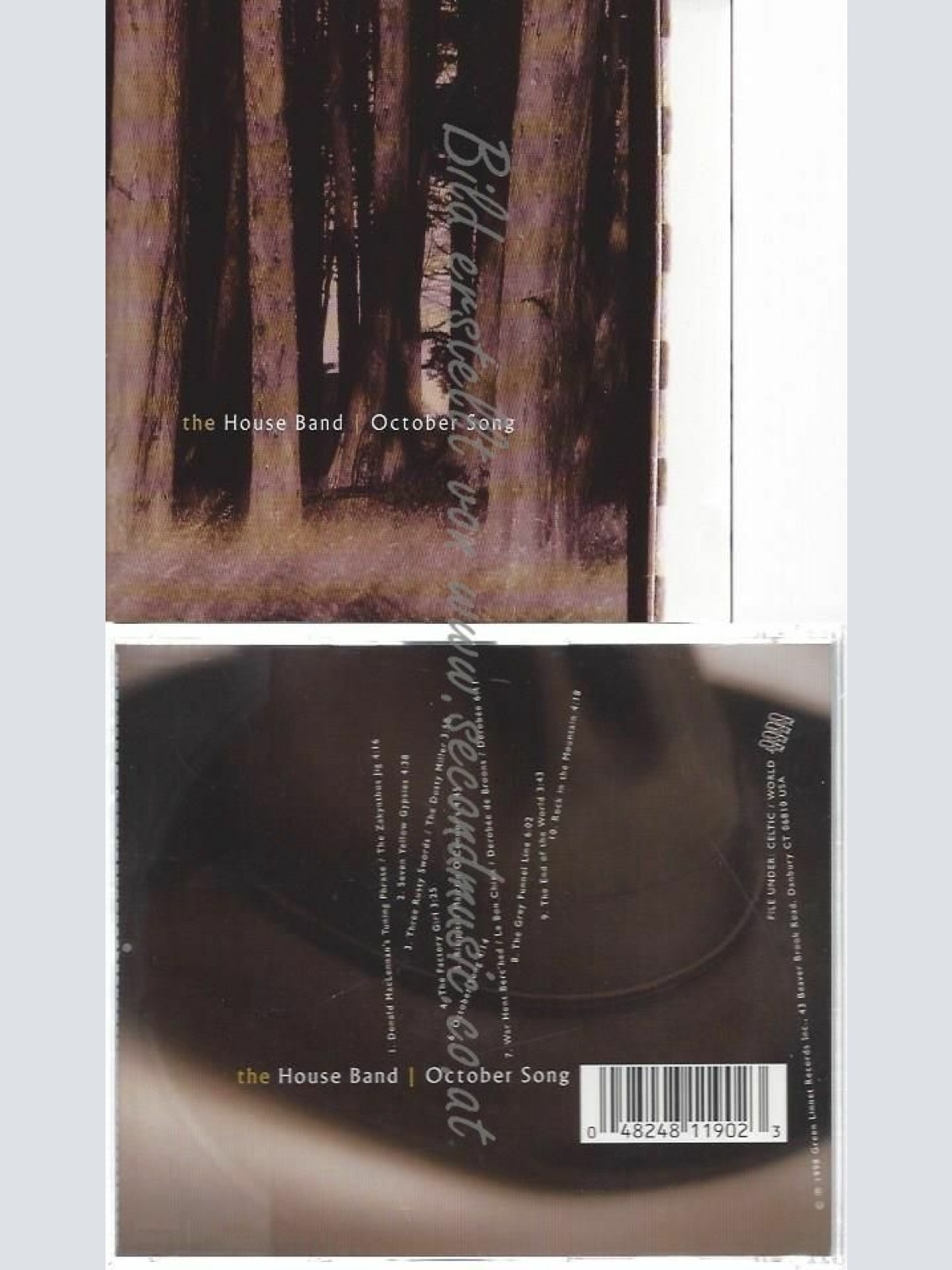 CD--THE HOUSE BAND | --OCTOBER SONG