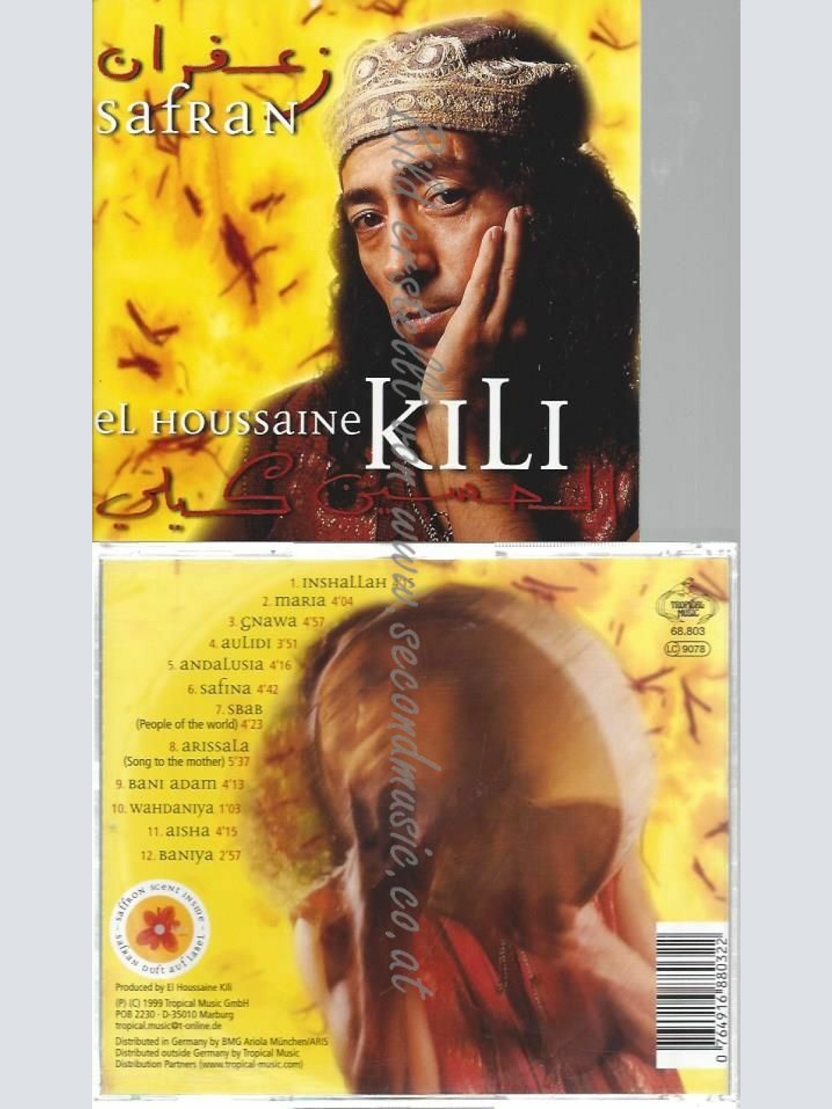 CD--KILI,EL HOUSSAINE | --SAFRAN