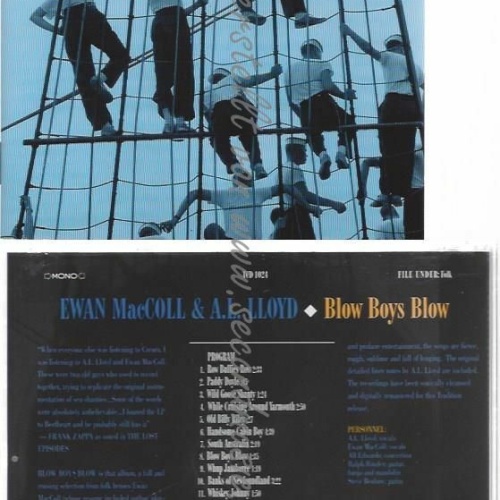 CD--EWAN MACCOLL UND A.L. LLOYD | --BLOW,BOYS,BLOW