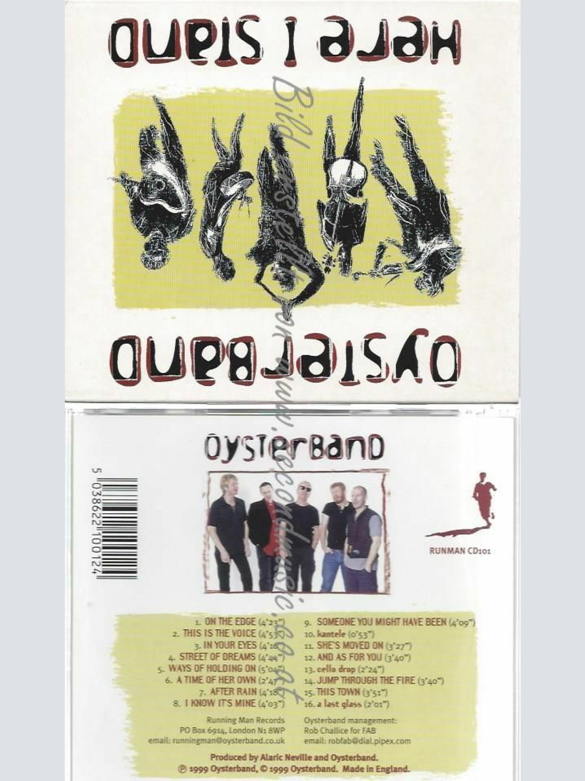 CD--OYSTERBAND--HERE I STAND