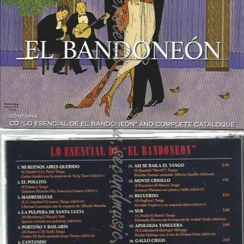 CD--CARLOS GARDEL | --EL BANDONEÓN