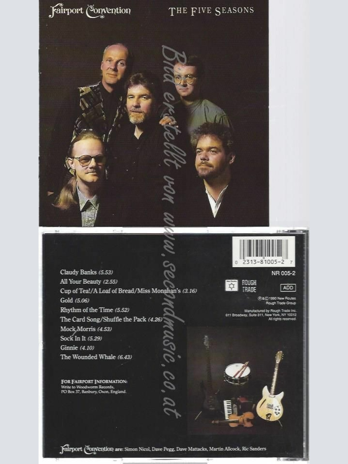 CD--FAIRPORT CONVENTION | --FIVE SEASONS