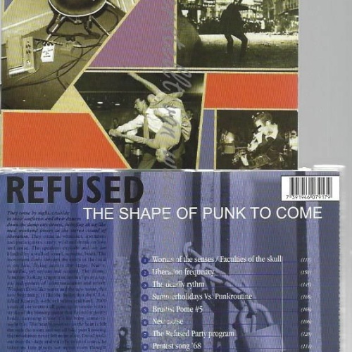 CD--REFUSED | --++THE SHAPE OF PUNK TO COME
