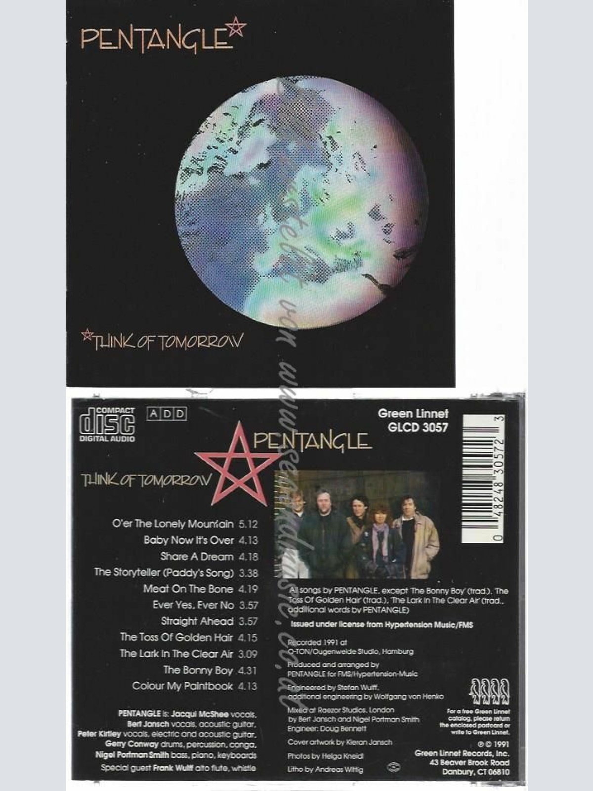 CD--PENTANGLE | --THINK OF TOMORROW
