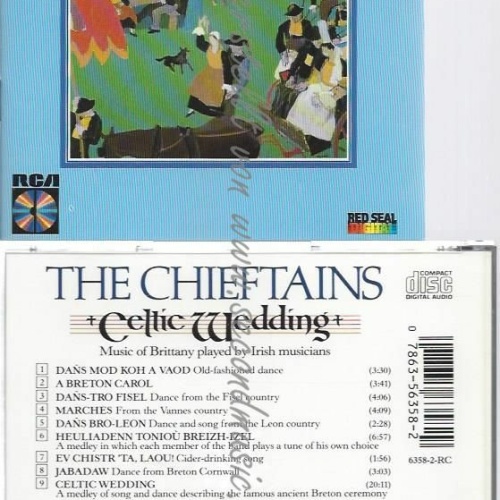 CD--THE CHIEFTAINS | --CELTIC WEDDING