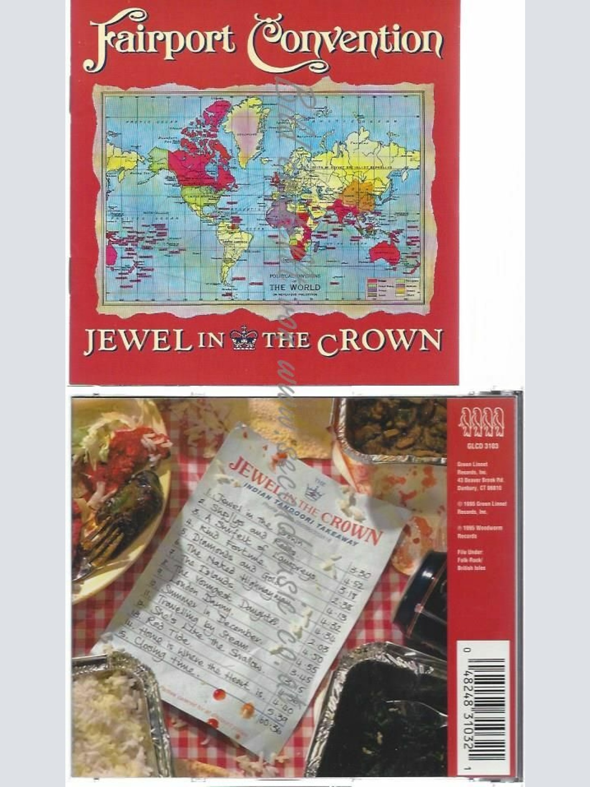 CD--FAIRPORT CONVENTION | --JEWEL IN THE CROWD