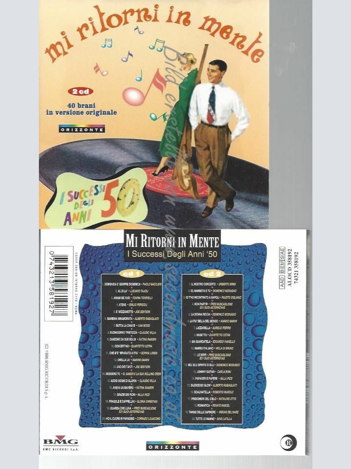 CD--VARIOUS ARTISTS | --MI RITORNI IN MENTE 50