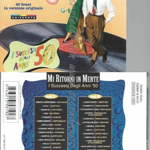 CD--VARIOUS ARTISTS | --MI RITORNI IN MENTE 50