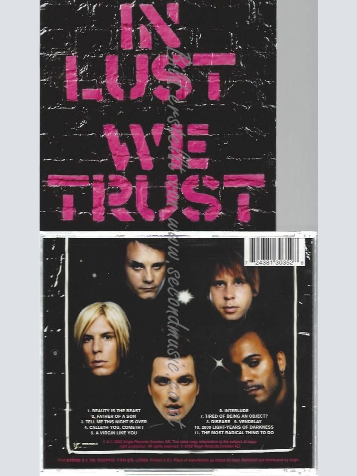 CD--THE ARK | --IN LUST WE TRUST