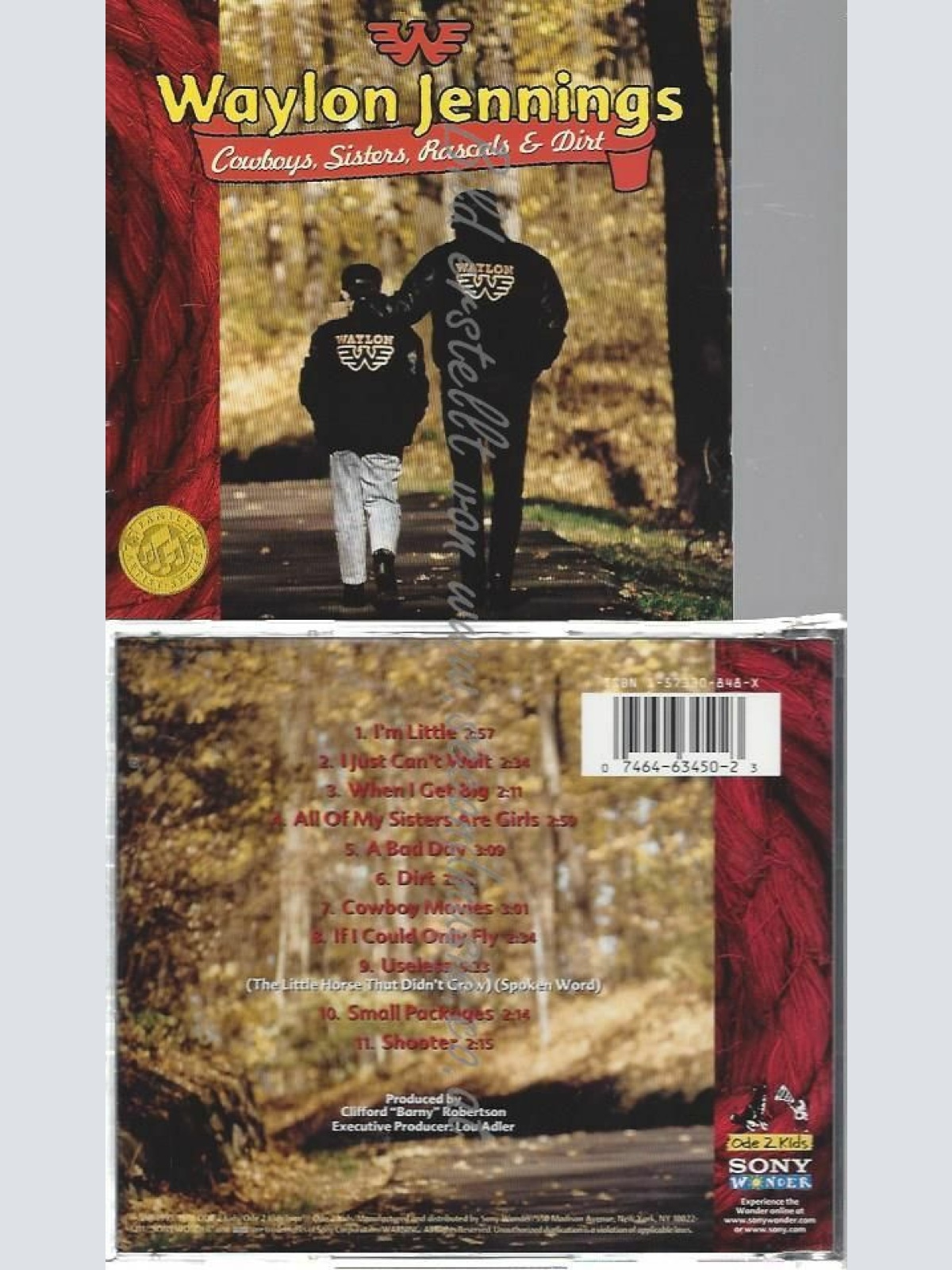 CD--WAYLON JENNINGS | --COWBOYS,SISTERS,RASC