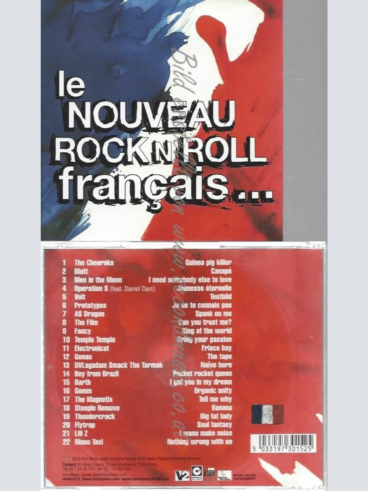 CD--VARIOUS | --LE NOUVEAU ROCK'N'ROLL FRANCAIS