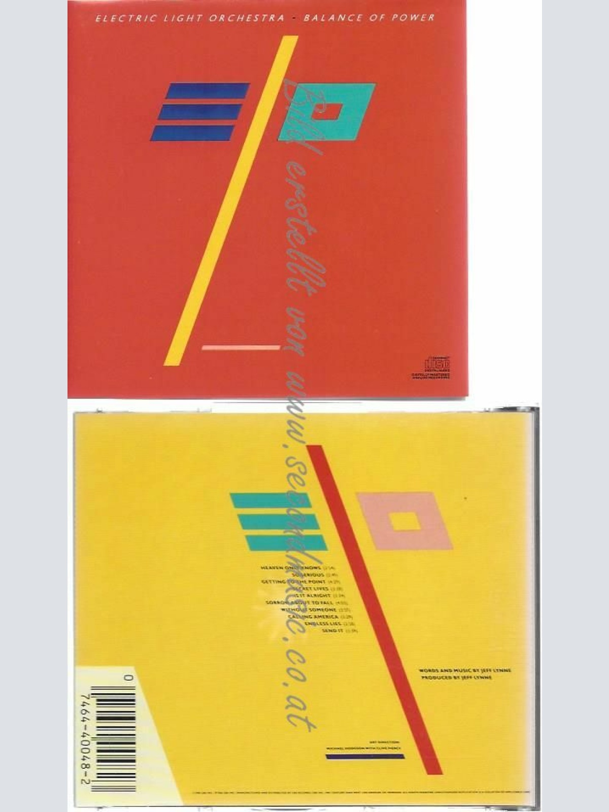 CD--E.L.O. | --BALANCE OF POWER