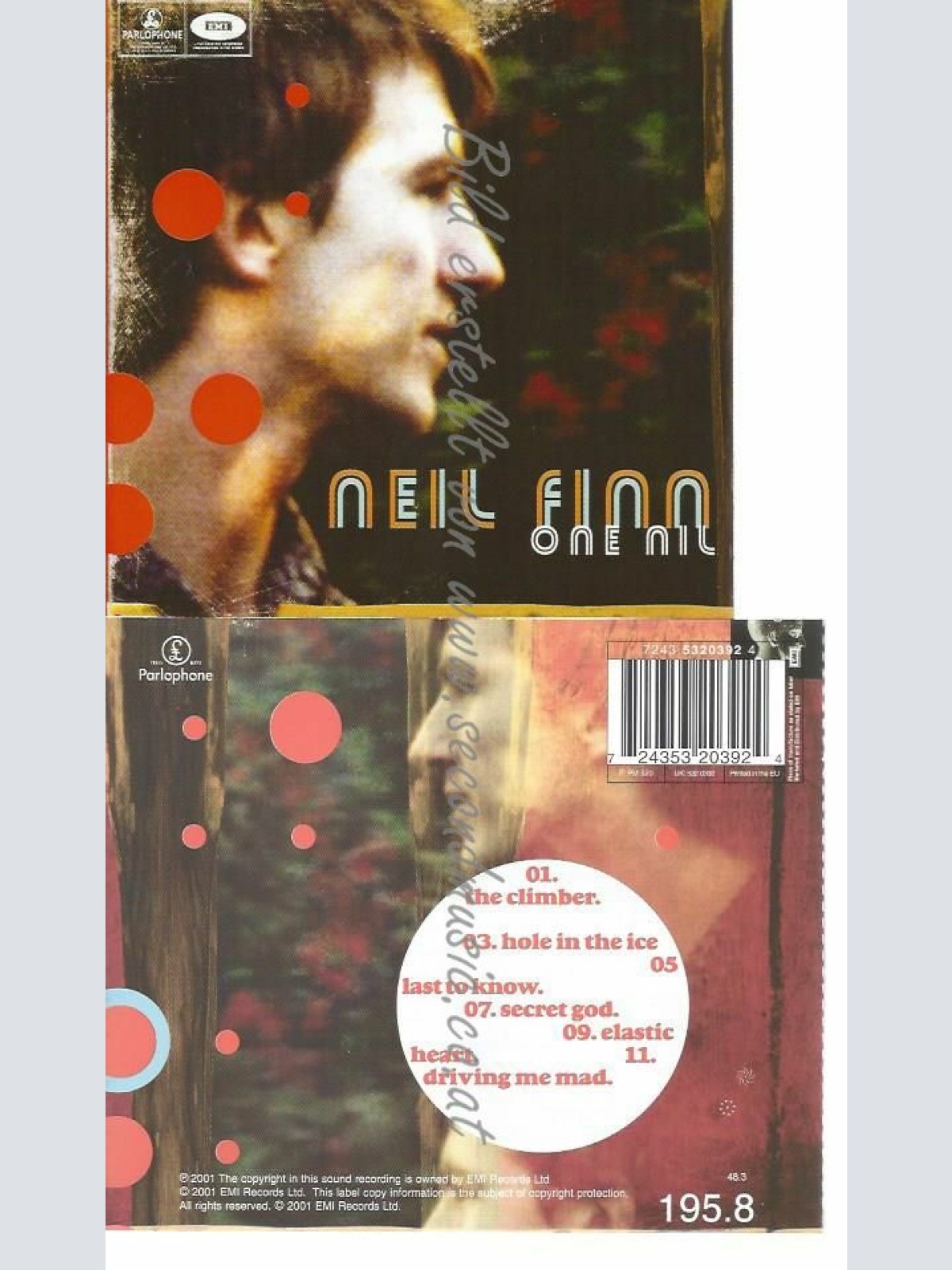 CD--NEIL FINN | --ONE NIL