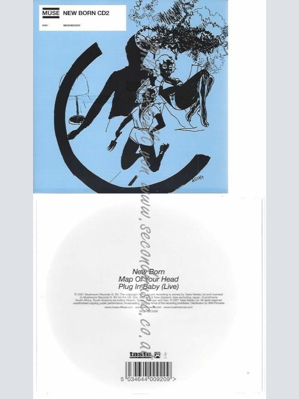 CD--MUSE | --NEW BORN CD2