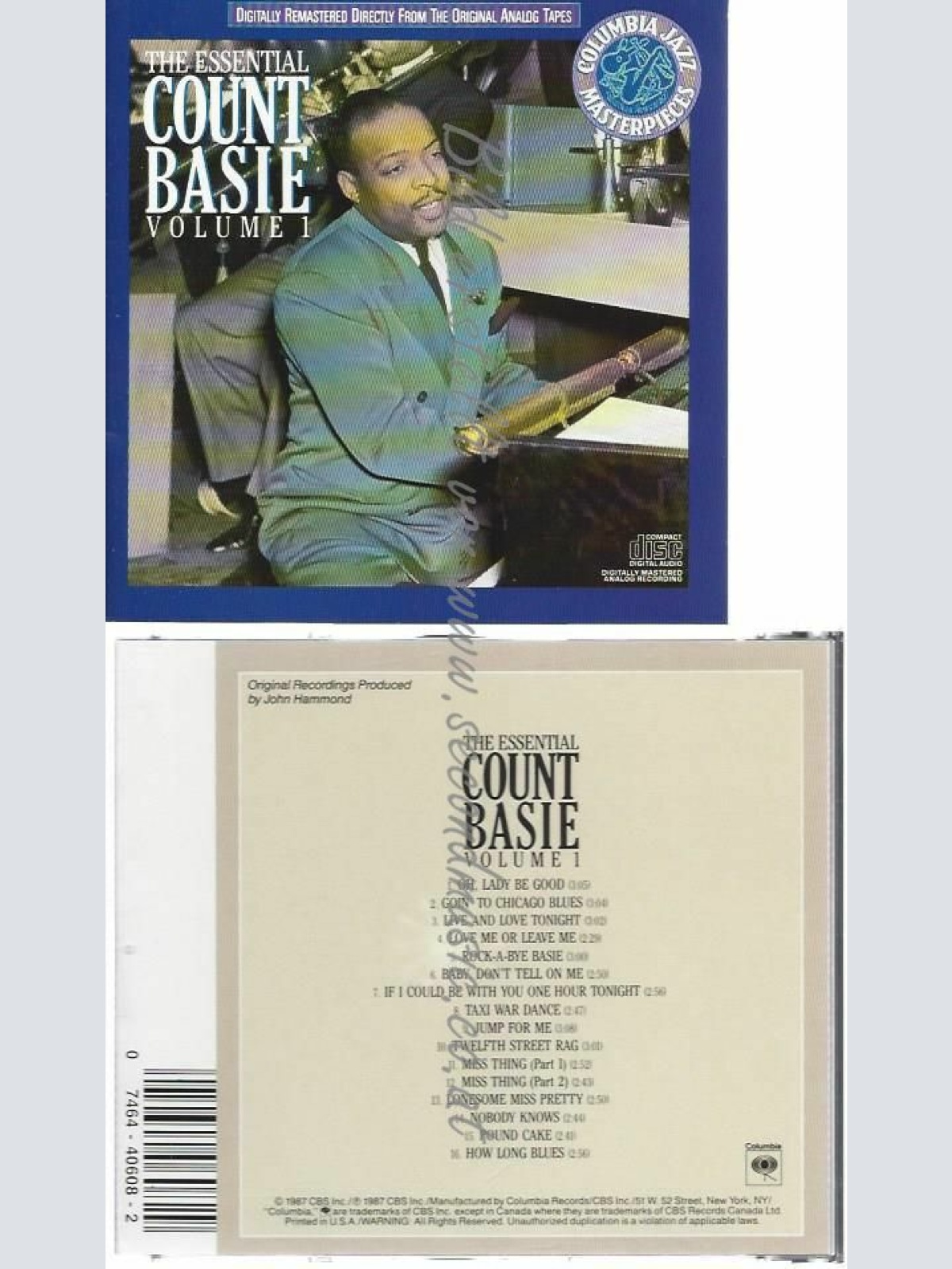 CD--COUNT BASIE | --ESSENTIAL-VOL. 1