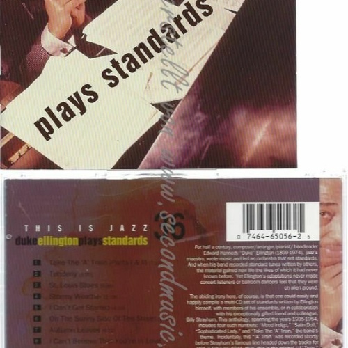 CD-- DUKE ELLINGTON AND HIS ORCHESTRA | --PLAYS STANDARDS-