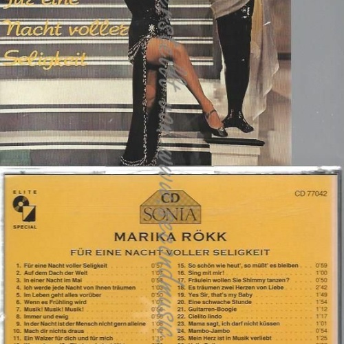 CD--RÖKK,MARIKA | --FÜR EINE NACHT VOLLER SELIGKEIT