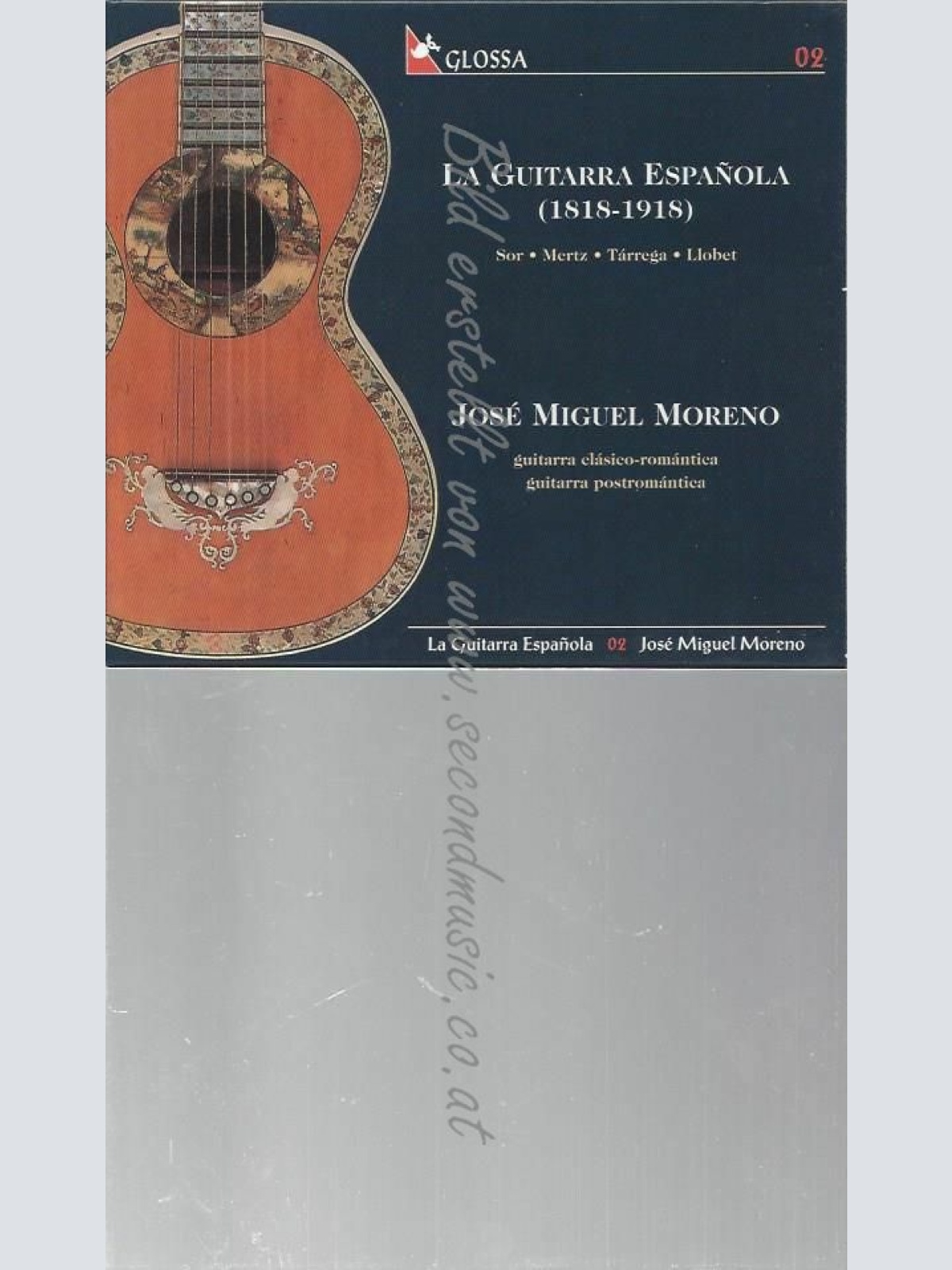 CD--MORENO,J.M.-GITARRE, LLOBET, ET AL. | --LA GUITARRA ESPANOLA 2