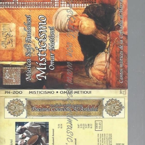 CD--OMAR METIOUI | --MUSICA SUFI ANDALUSI