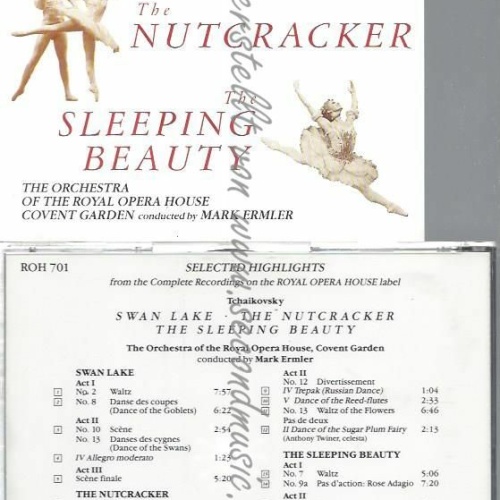 CD--MARK ERMLER--SELECTED HIGHLIGHTS - SWAN LAKE - THE NUTCRACKER -