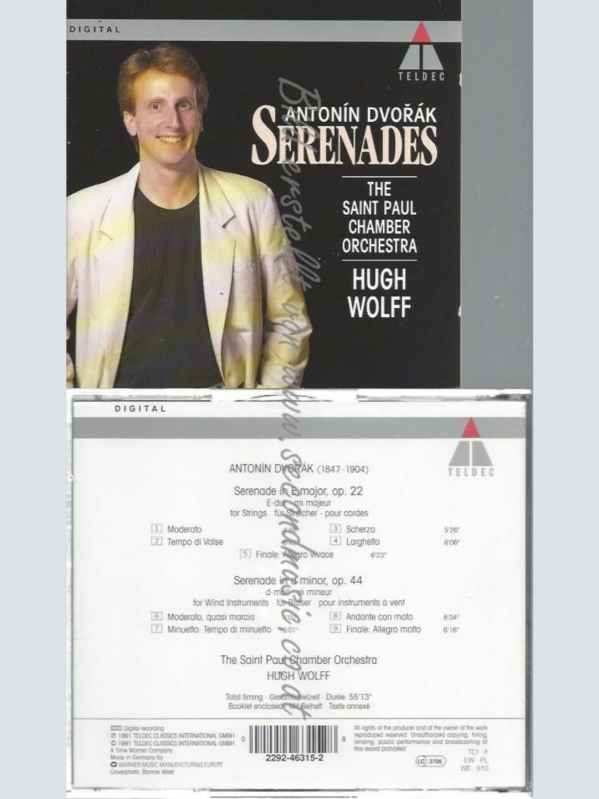 CD--DVORAK:SERENADES