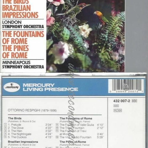 CD-- Respighi*, Dorati*  Dorati Conducts Respighi