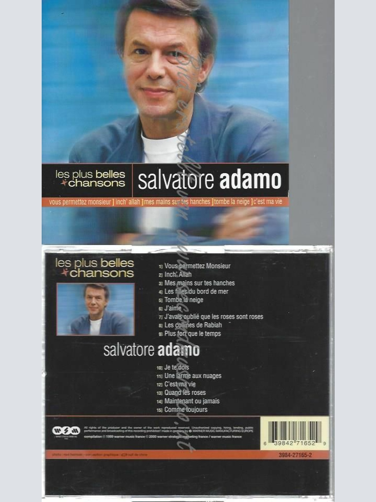 CD--SALVATORE ADAMO--LES PLUS BELLES CHANSONS