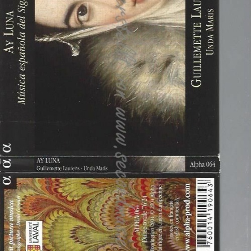 CD--LAURENS, UNDA MARIS, ET AL. | --AY LUNA-SPANISCHE MUSIK DES