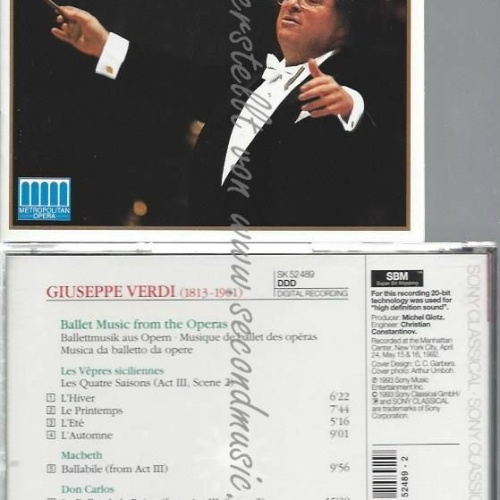 CD--G. VERDI | --BALLET MUSIC