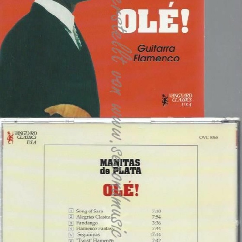 CD--MANITAS DE PLATA | --OLE