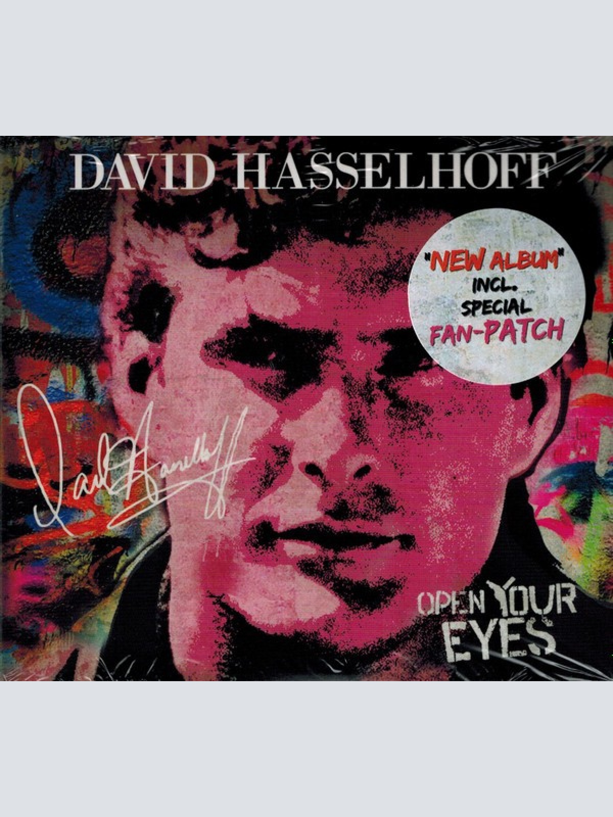 CD, Album David Hasselhoff - Open Your Eyes
