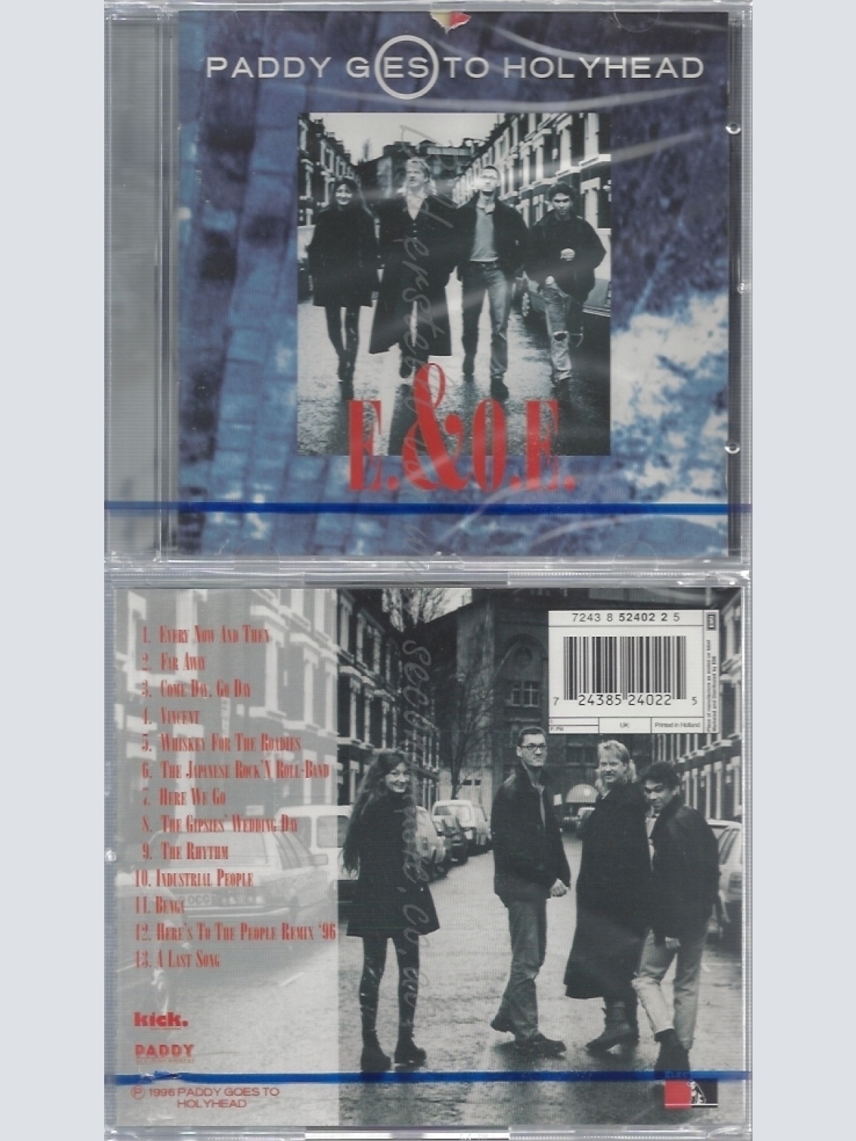 CD--NM-SEALED-PADDY GOES TO HOLYHEAD -1996- -- E.&O.E.