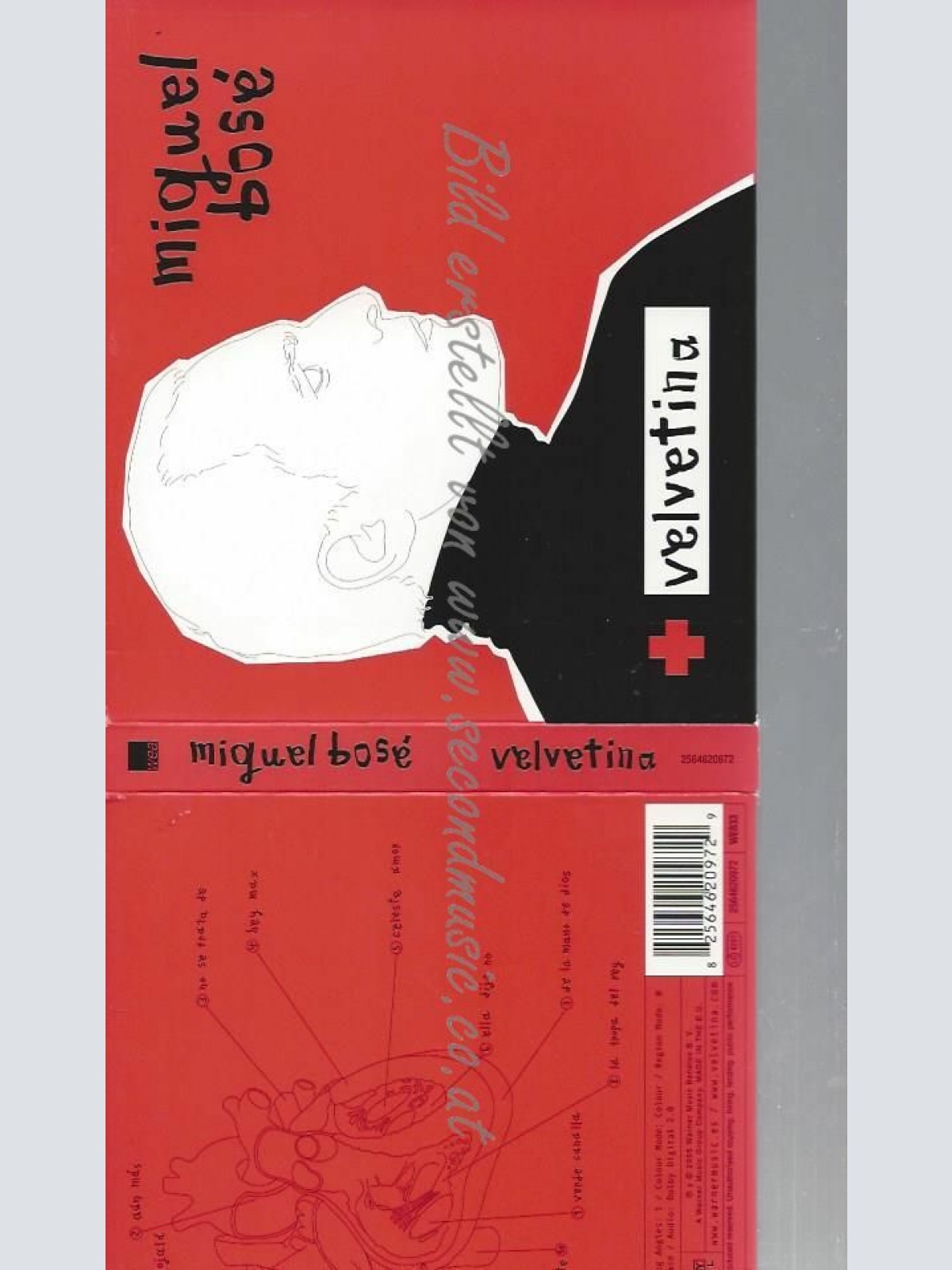 CD--MIGUEL BOSE | --VELVETINA [+BONUS DVD]