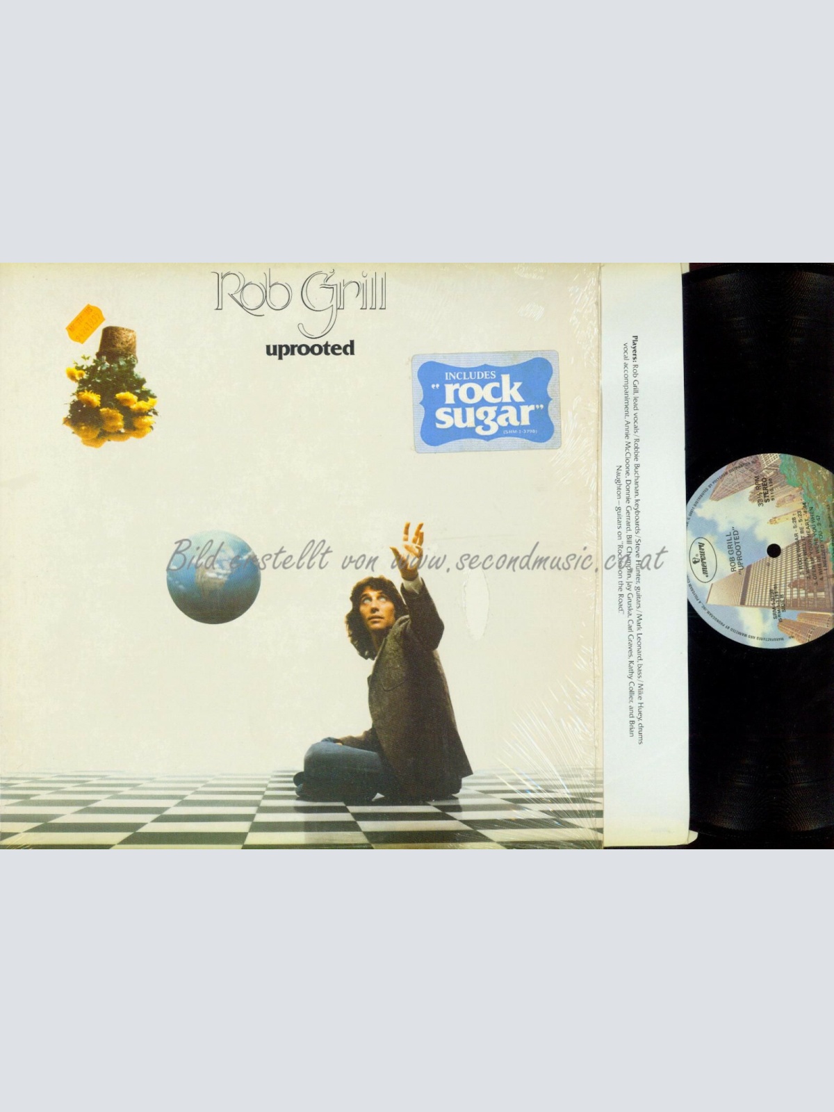 LP-- Rob Grill  Uprooted  //OIS / US LP // SRM1-3798