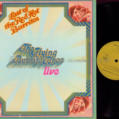 LP---  The Flying Burrito Bros – The Last Of The Red Hot Burritos - Live //NL
