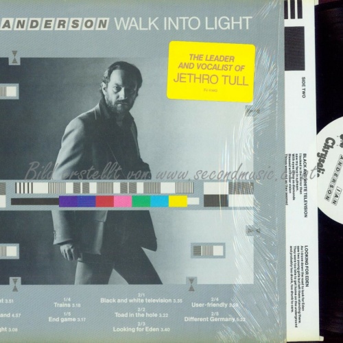 LP --  Ian Anderson  Walk Into Light  // OIS // US LP