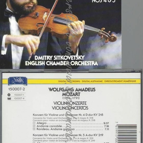 CD--SITKOVETSKY,DMITRY UND MOZART,WOLFGANG AMADEUS | --