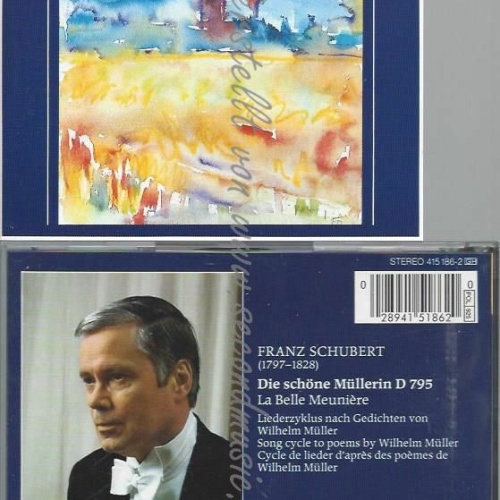 CD--FISCHER-DIESKAU,DIETRICH,  --DIE SCHÖNE MÜLLERIN
