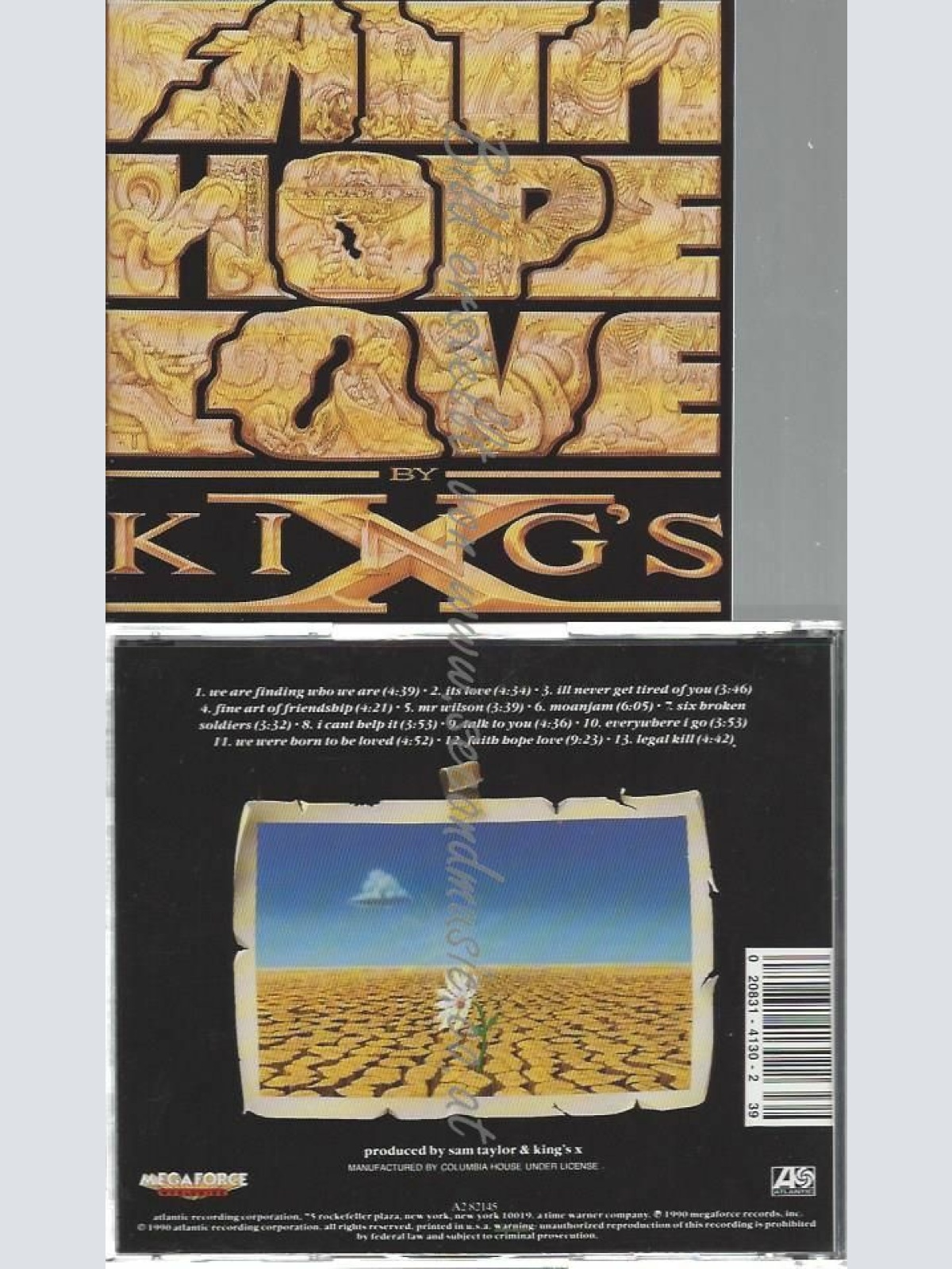 CD--KING'S X | --FAITH HOPE LOVE (MEGAFORCE)