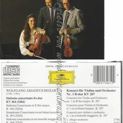 CD--VIOLINKONZERT NR.364 / GIDON KREMER,  MOZART