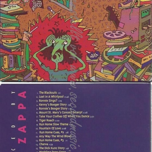 CD--FRANK ZAPPA | --THE LOST EPISODES