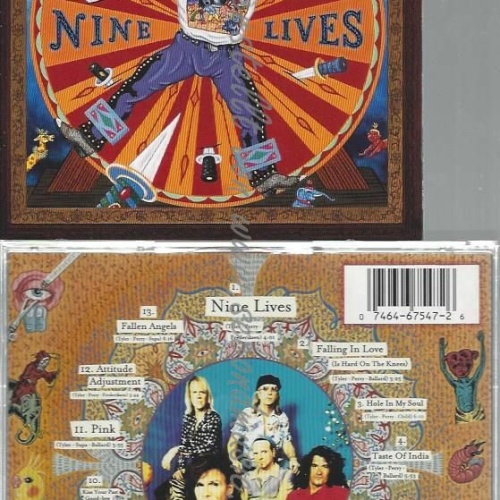 CD--AEROSMITH--NINE LIVES
