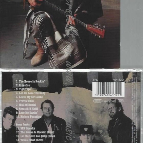 CD--STEVIE RAY VAUGHAN  AND DOUBLE TROUBLE | --IN STEP