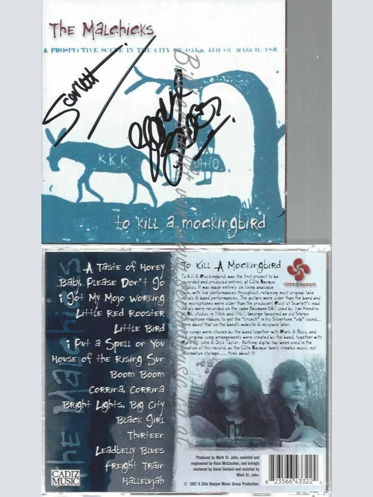 CD--THE MALCHICKS | --TO KILL A MOCKINGBIRD