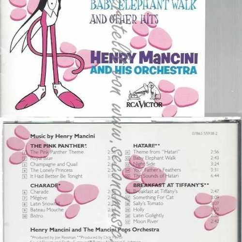 CD--HENRY MANCINI | --CLASSIC MOVIE SCORES-THE PINK PANTHER