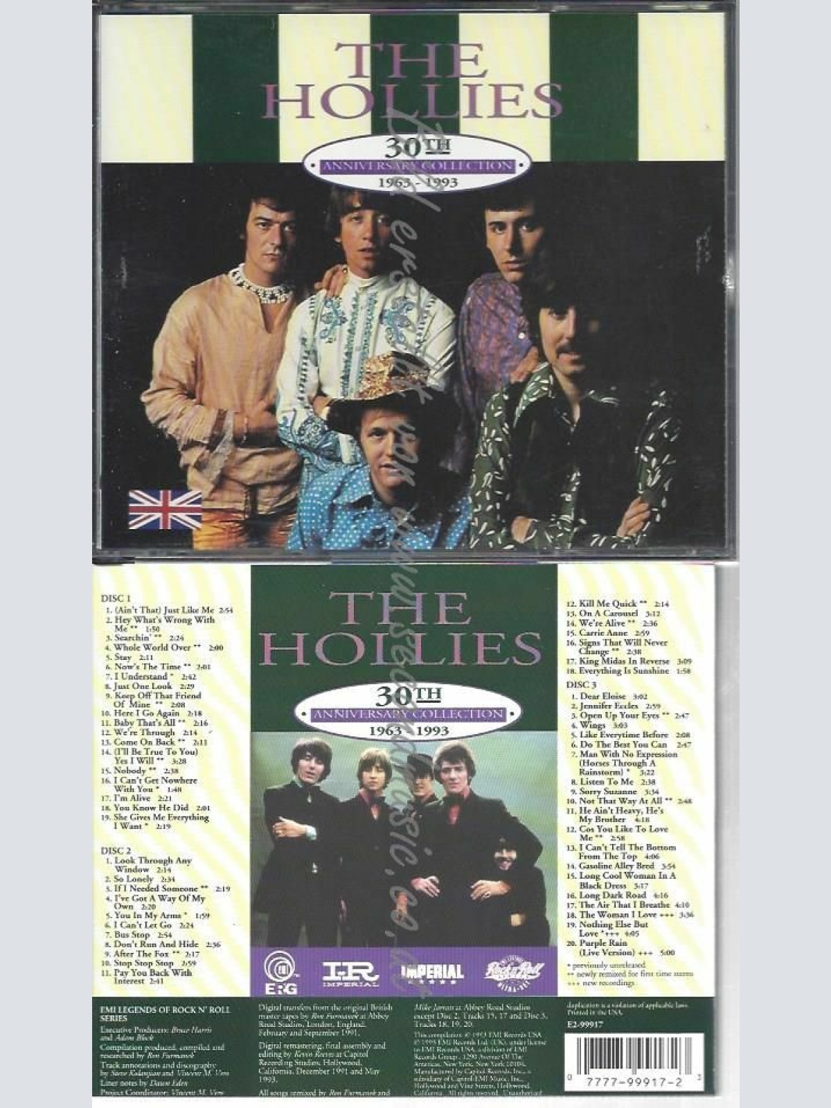CD--HOLLIES,THE | --30TH ANNIVERSARY COLLECTION
