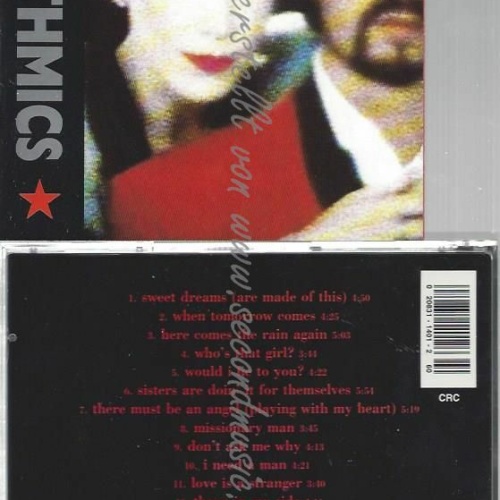 CD--EURYTHMICS UND DAVE STEWART--GREATEST HITS