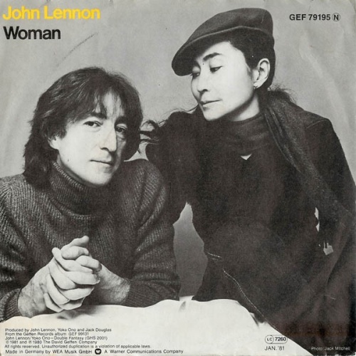 7", Single John Lennon / Yoko Ono - Woman / Beautiful Boys