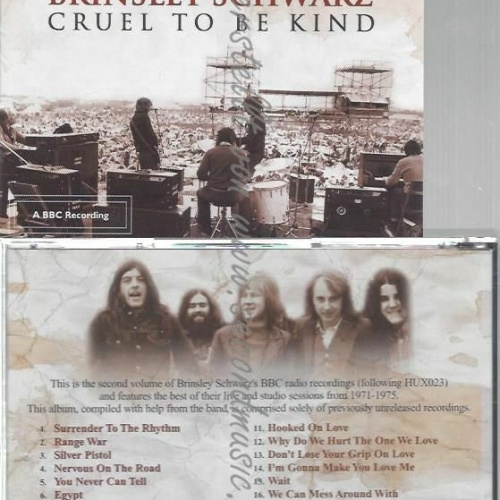 CD--BRINSLEY SCHWARZ | --CRUEL TO BE KIND